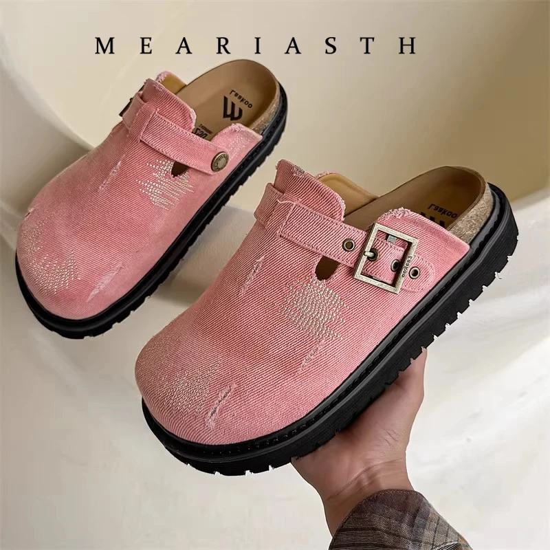 

New Summer Women Sandals Hollow Out Non-Slip Beach Slippers Platform Male Casual Slip on Flats Sandal Water Shoes Fashion Clogs