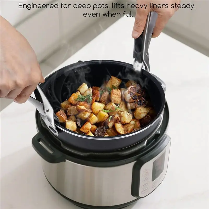Plate Gripper With Instant Pot, Air Fryer Pan, Hot Plate Bowl Retriever For Jidangeng-Pack Of Two Accessories Eco-Friendly
