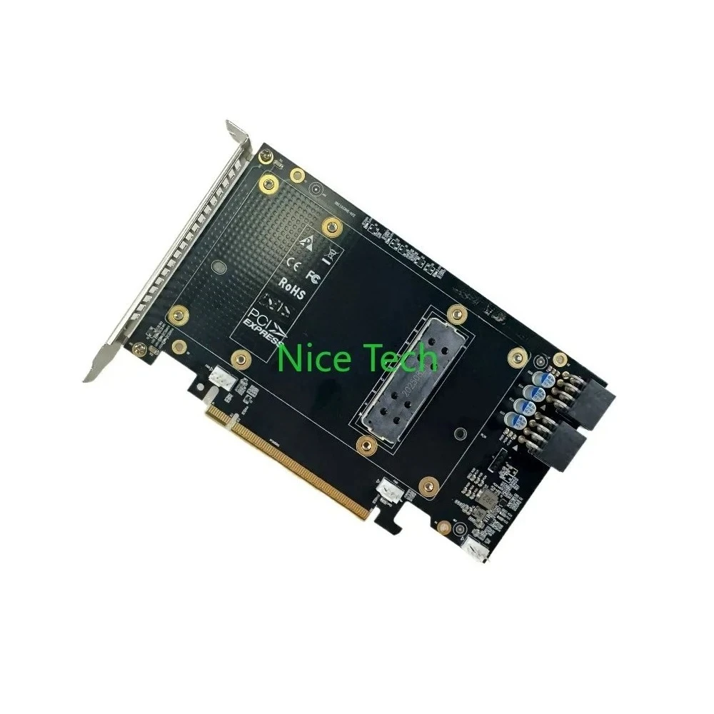SXM2 To PCIE Adapter Board Supports  P100 V100 16GB 32GB w/bracket