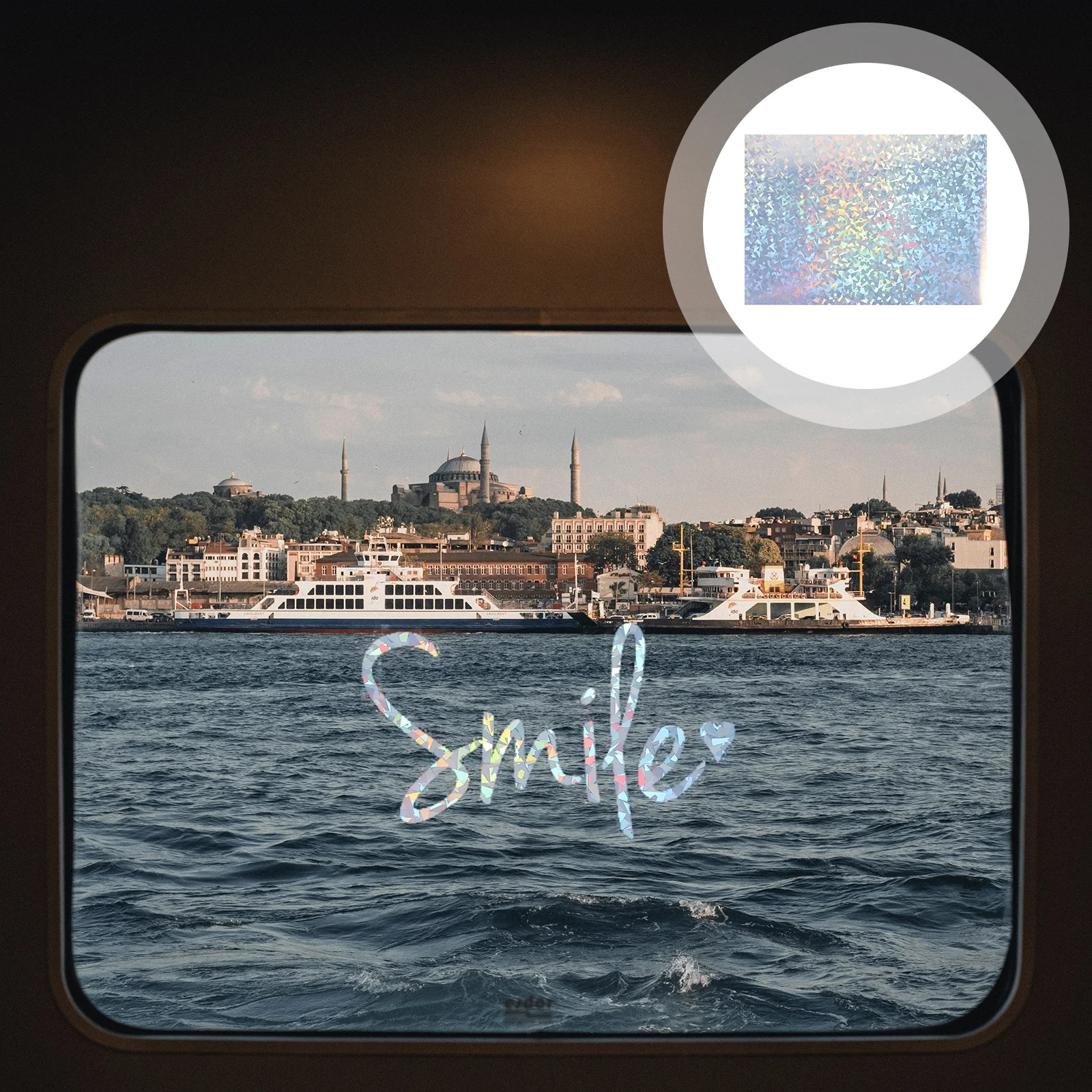 

20 Sheets Adhesive Vinyl Stickers Holographic Printable Practical DIY Craft Glass Cup Car Decals Waterproof Colorful Vinyl