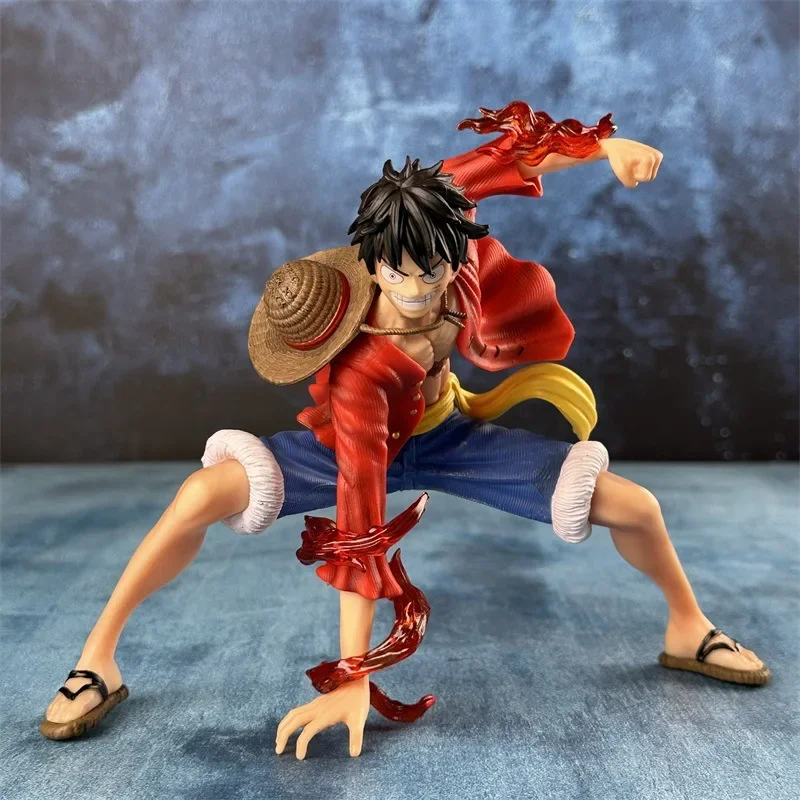 18cm/7.0-inch One Piece anime character Monkey D. Luffy Luffy PVC Action Figure Figurine Model Collection Decoration Toys Gift image 6