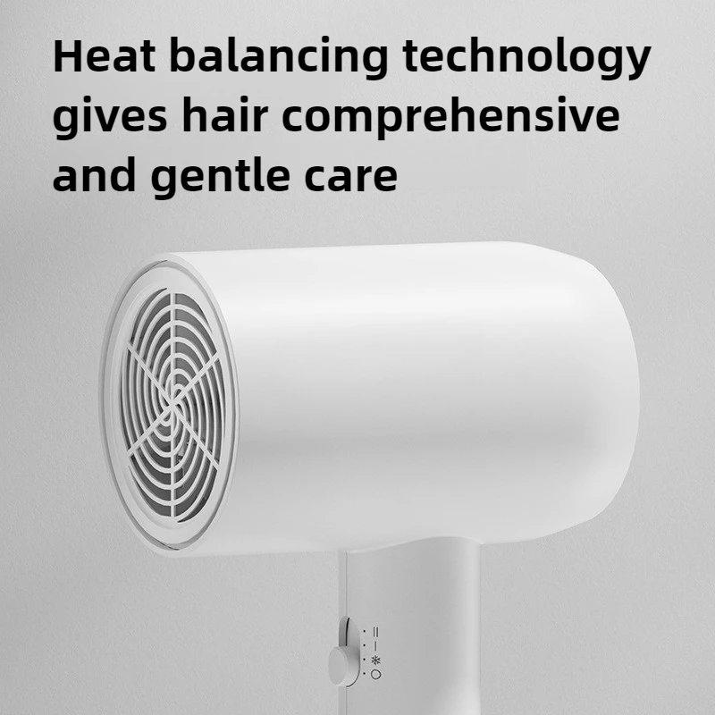 220V 헤어 드라이어 1800W 고출력 헤어 드라이어 음이온이 포함된 뜨겁고 차가운 두 개의 기어 일정한 온도 헤어 케어 기능