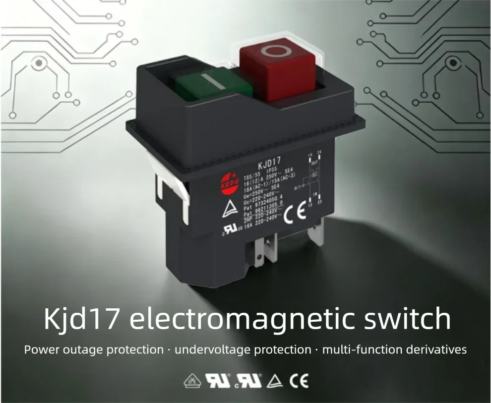 HY29E 4-Pin Double Pole Single Throw Switch with Housing ON-OFF for Equipment And Appliances