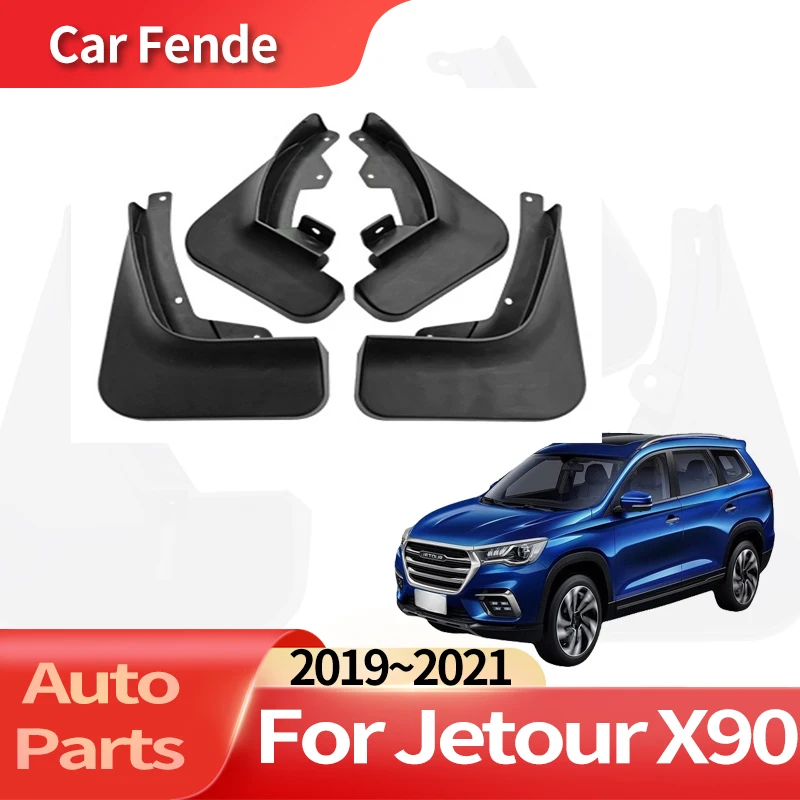 

Auto Accessories For Jetour X90 2019~2021 Fender Lining Car Fender Anti-sand Splash Mud Guard Skin Punch-free Installation Tools