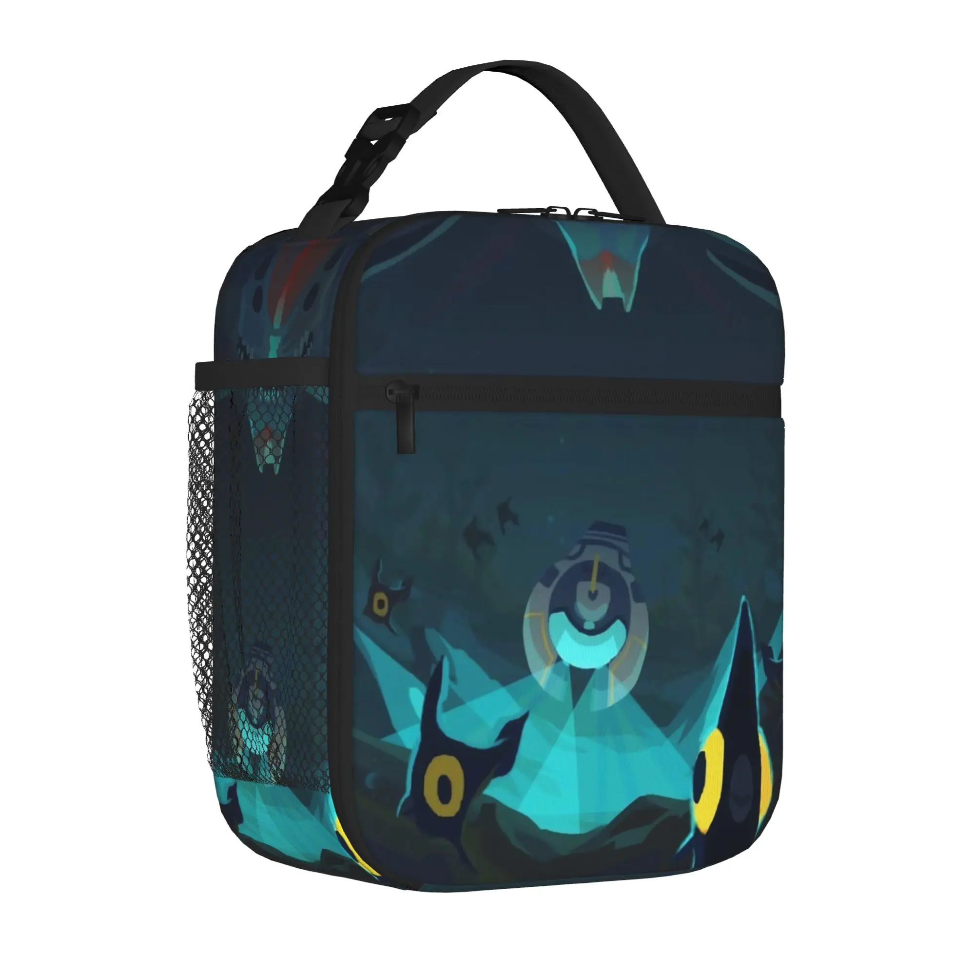 Subnauticas Deep Sea Game Tote Insulated Lunch Bag Adventure Creature Carry Food Bags Reusable Thermal Cooler Picnic Large Box