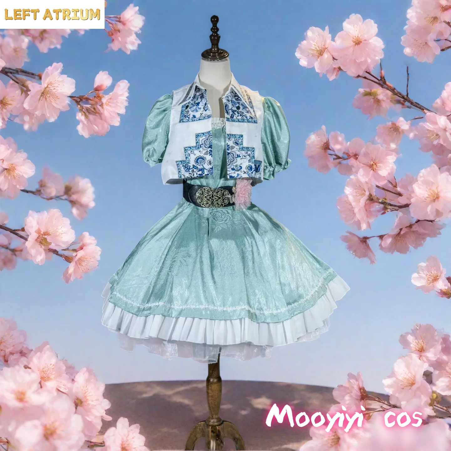 

Mooyiyi cos Kaku Seiga Cosplay costume Halloween Christmas Role Playing Party Comic Women Dress Touhou Project customized