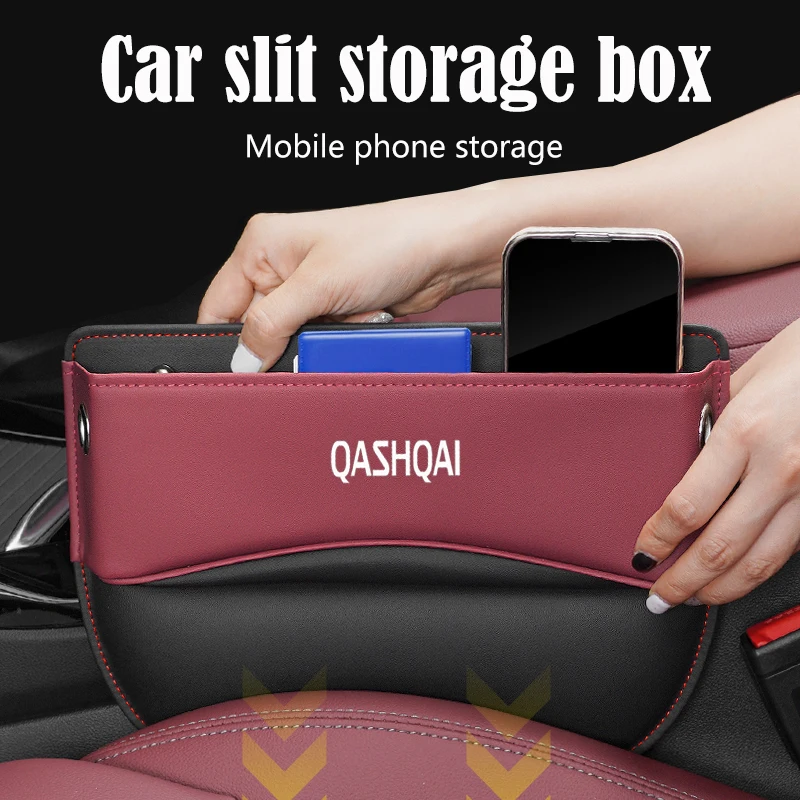 

The car seat gap box mobile phone storage is suitable for Nissan Kashka J10 2013, 2017, 2011, 2014 J11 auto parts storage box
