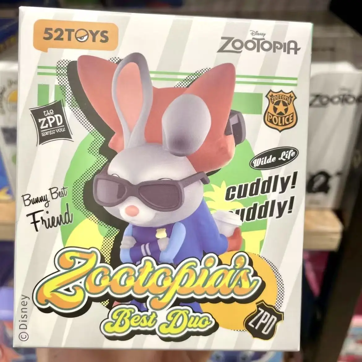 Wonderful Gift for Trendy Toy Lovers, Disney IP Desktop DecorationZootopia Blind Box FigurineBest-Selling Collectible Peripheral