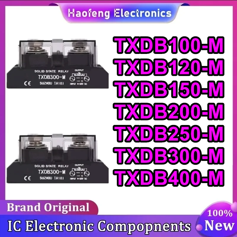 TXDB100-M TXDB120-M TXDB150-M TXDB200-M TXDB250-M TXDB300-M TXDB400-M relé de estado sólido nuevo Original en stock