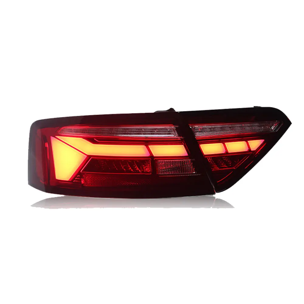 Car TailLamp for For For Audi A5 2013-2016 Taillight Modified S5 LED Reversing Lamp Turn Signal Brake light Daytime running ligh