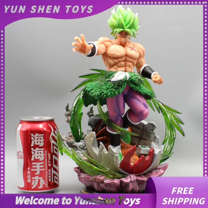 

Anime Dragon Ball Gk Tyrannosaurus Rex 10th Bullet Broly Handmade Model Statue Anime Peripheral Decoration Collection Gift