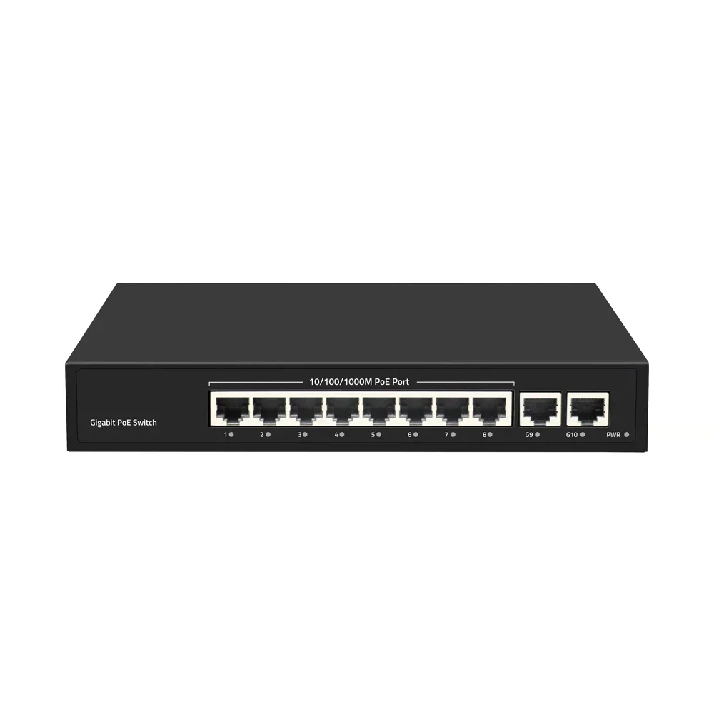 

10 Port Gigabit PoE Switch