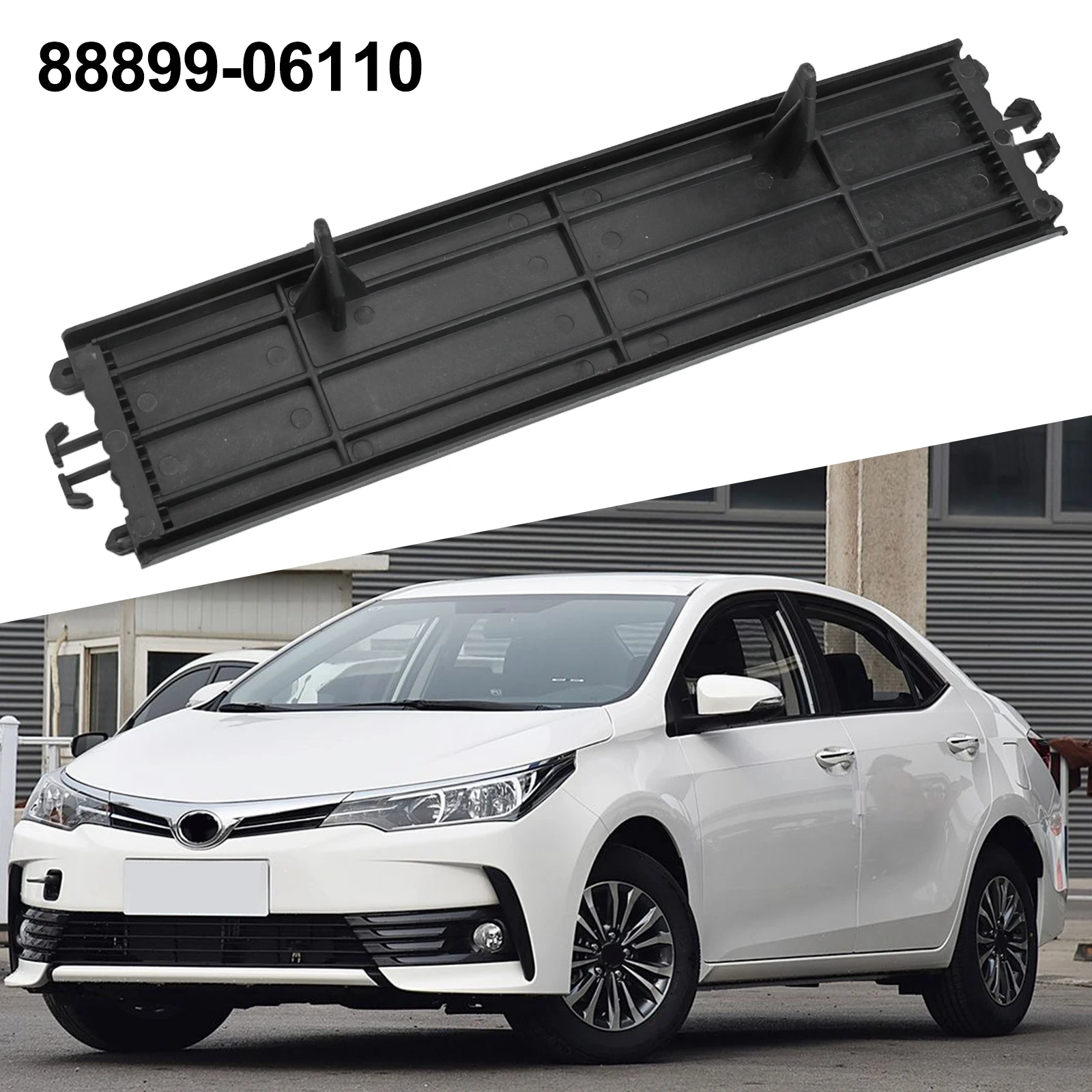 ABS A/C Cabin Air Filter Cover For Toyota For Camry For Corolla For RAV4 Highlander 2018-2023 Direct Fit OEM