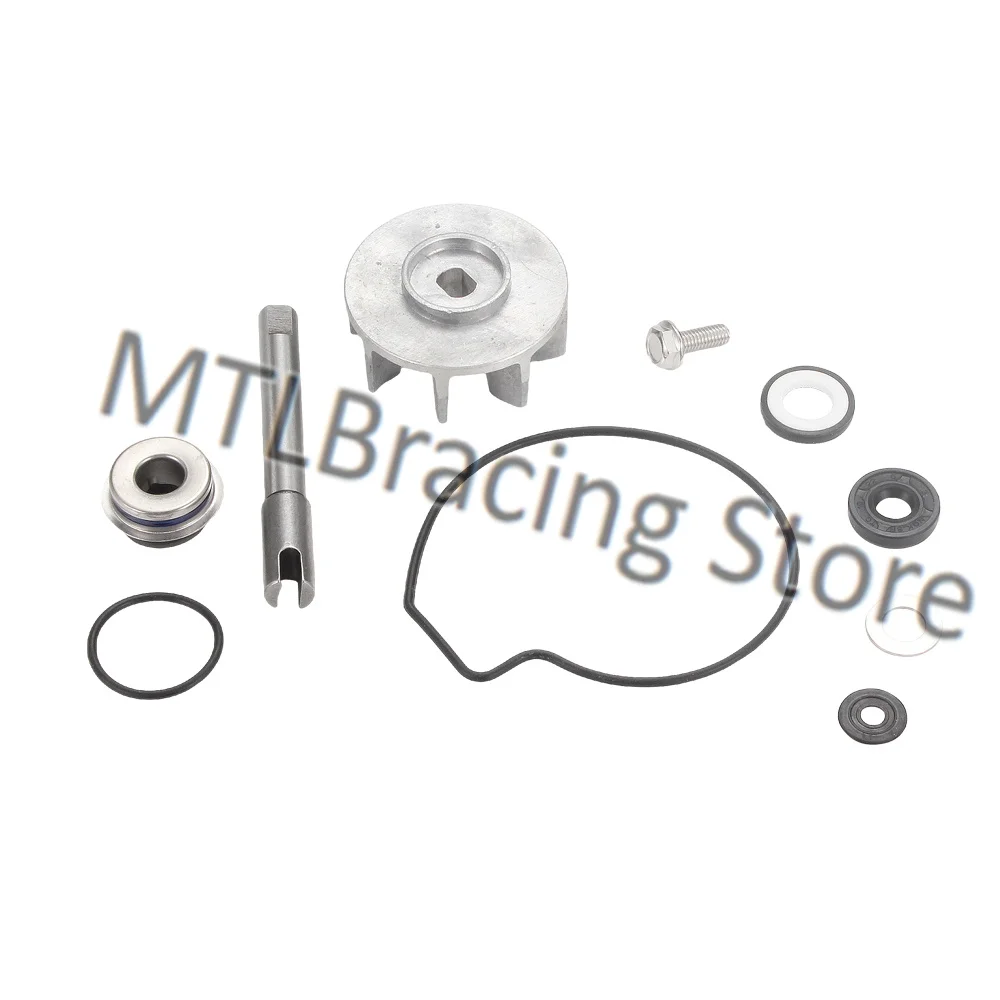 

Комплект для ремонта водяного насоса для SUZUKI GSX1250 ABS 2010-2011, GSX650F 2008-2011, 17400-18H00, 17400-18H01, набор прокладок, уплотнительных колец и сальников