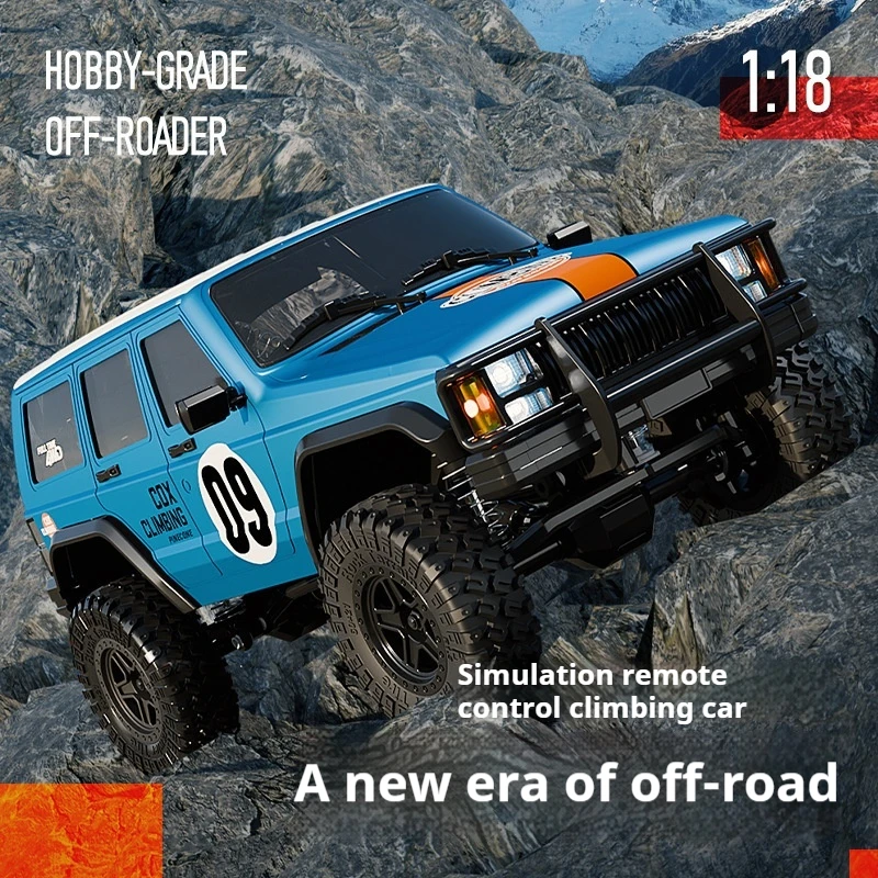 Neues Produkt 1:18 Cherokee Simuliertes Kletterauto-Verbindungslicht Rc Full Proportion Ferngesteuertes Fahrzeug Geländewagen Sg1803