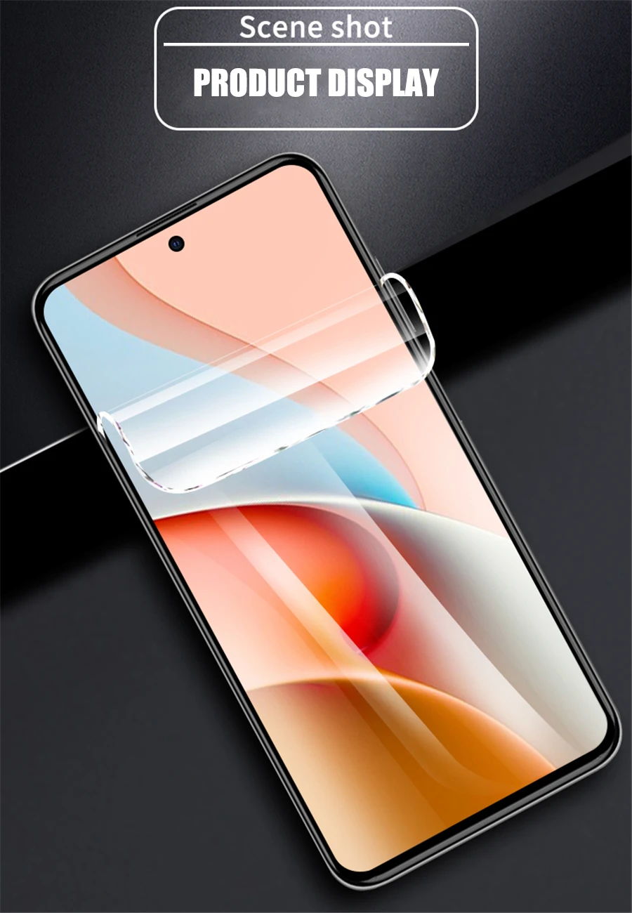 3 szt. Folii hydrożelowej do Xiaomi Redmi 8 8A 9 9A 9C Pro Max 8T 9T 9S ochraniacz ekranu