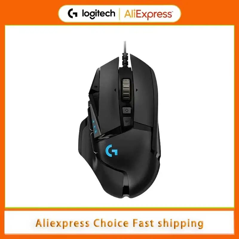 

Logitech G502 HERO Professional Gaming Mouse 25000DPI Gaming Programming Mouse Adjustable Light Synchronizatio For Mouse Gamer