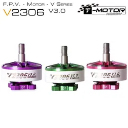 Motor brushless V2306 V3 para drones freestyle 4 piezas 1750-2550KV