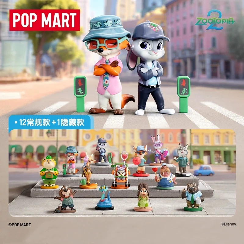 

POPMART DISNEY ZOOTOPIA NEXT ADVENTURE Series слепая коробка игрушки Kawaii аниме фигурка-сюрприз Mystery Box куклы для девочек