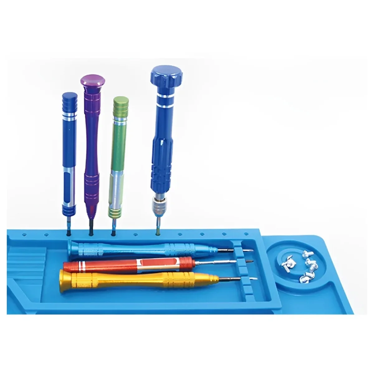 ABJZ ESD العزل الحراري لحام حصيرة الكمبيوتر الهاتف مجموعة أدوات إصلاح سيليكون لوحة إصلاح صيانة مقاومة للحرارة 39X27 سنتيمتر