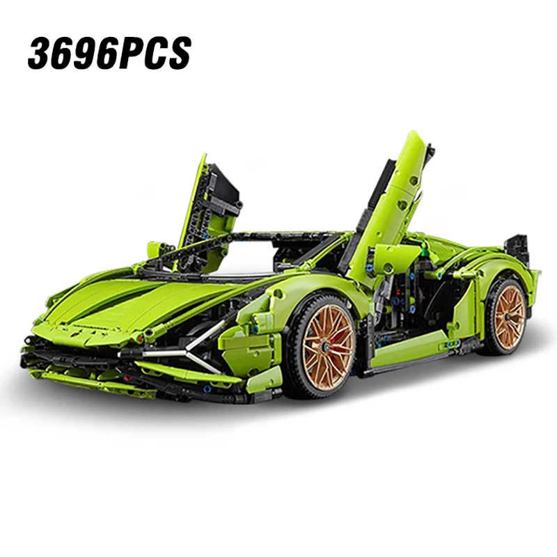 3599 Stuks Bugattied Chirons Compatibel 42083 Super Sport Raceauto Bouwstenen Set Speelgoed voor Kinderen Cadeau Steentjes