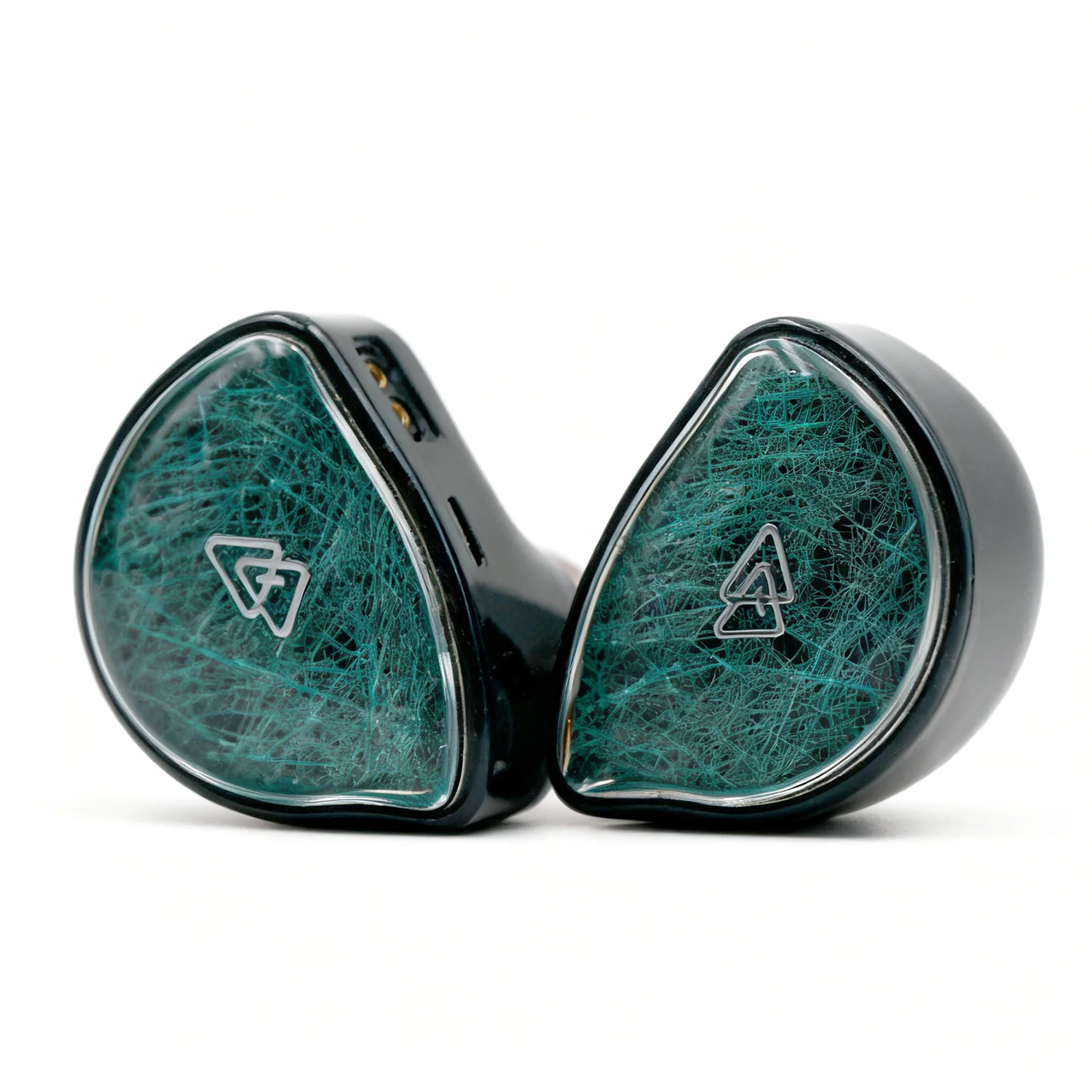 BQEYZ NI HiFi 인이어 이어폰 다이나믹 드라이버(바이오 세라믹 다이어프램 포함) 교체 가능한 플러그가 있는 게임용 이어버드 3.5mm/4.4mm