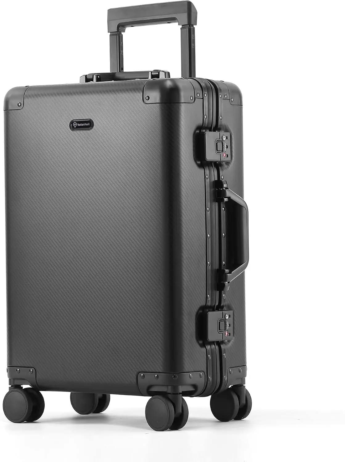 Carry On Luggage,22x14x9 Airline Approved，20 Inch Zipperless hard shell Suitcase with TSA Lock and Silent Spinner Wheels