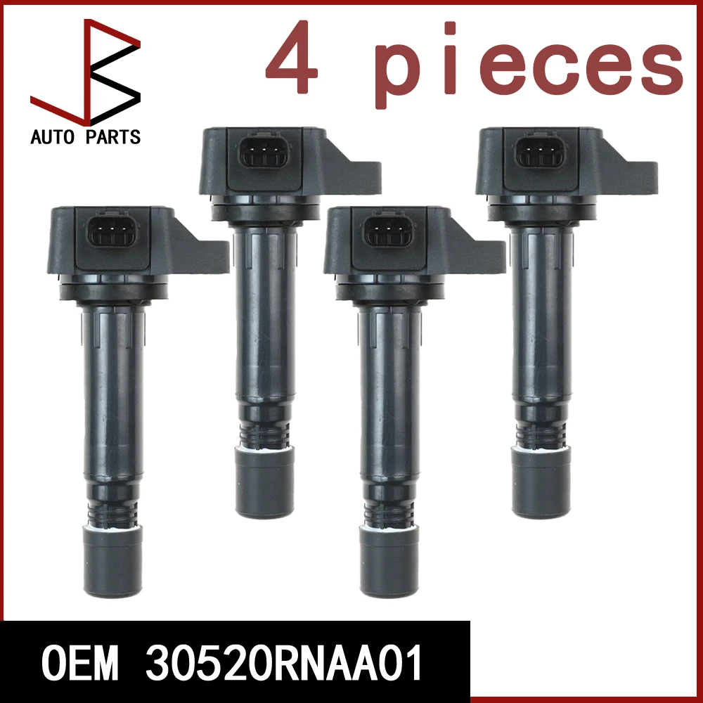 

4 шт./лот OEM 30520RNAA01 30520-RNA-A01 катушка зажигания для Honda ACCORD CITY CIIMO CIVIC CRV SPIRIOR STEP 30520 RNA A01 099700 -101