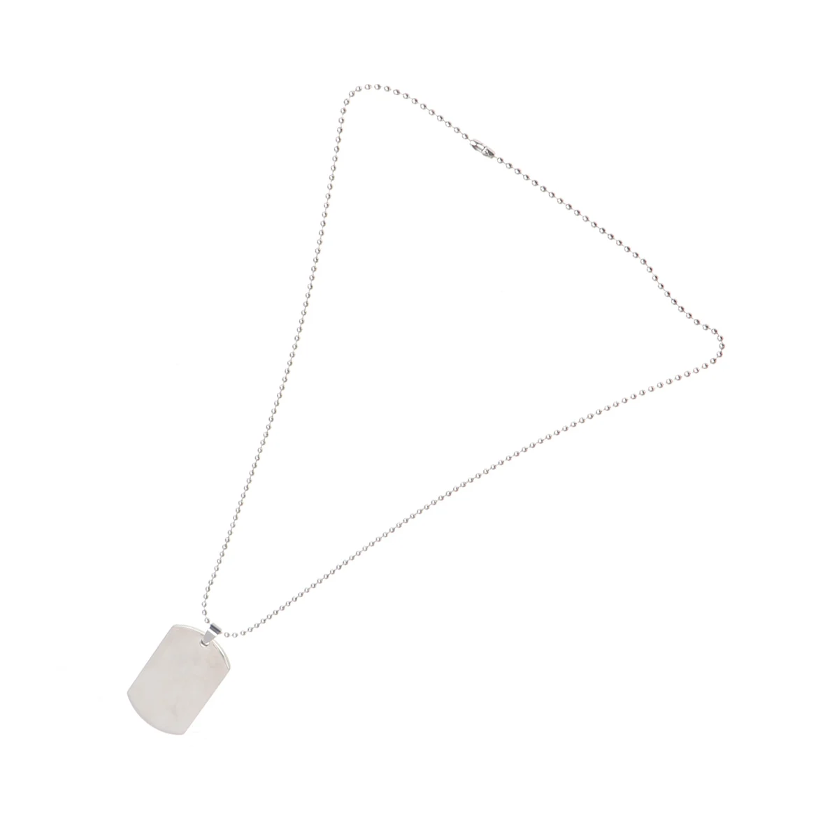 

5 шт., ожерелье из нержавеющей стали, кулон, серебряная гравировка, элегантный шарм, вечерние, повседневная жизнь, подарок, бирка из титановой стали