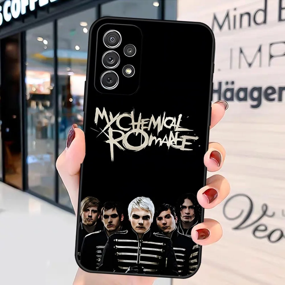 My Chemical Romance MCR Phone Case For Samsung Galaxy A31 A33 A52 A13 A02 S20 S23 S22 S21 A53 M54 Note 20 Back Cover