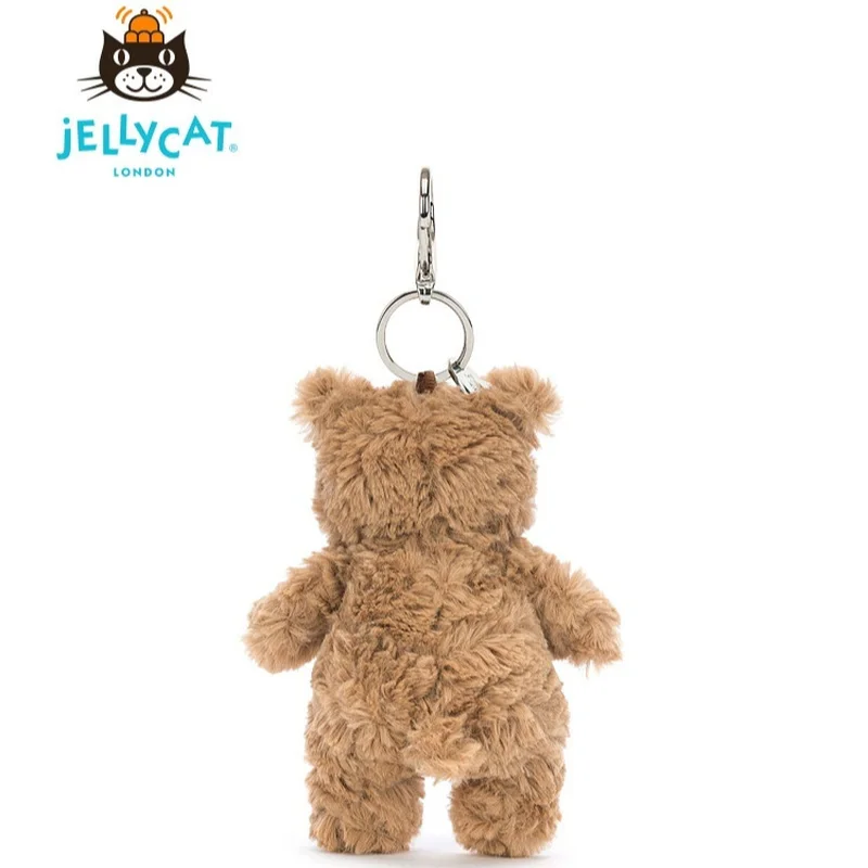【IN STOCK】100% Original JELLYCAT UK Fun Barcelona Bear Bag Pendant Bear Keychain Plush Doll Birthday Christmas Gift