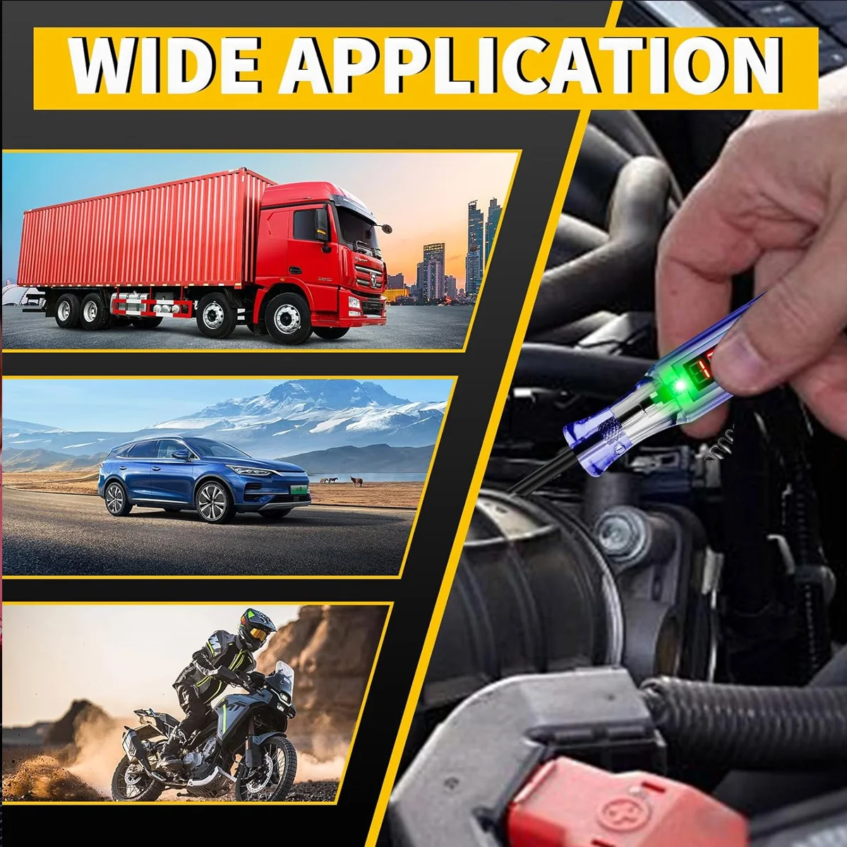 YONGRUN جنرال موتورز بطارية اقلام الفحص السيارات شاحنة الرقمية الجهد التحقيق القلم أداة صيانة السيارات أداة تشخيصية #2