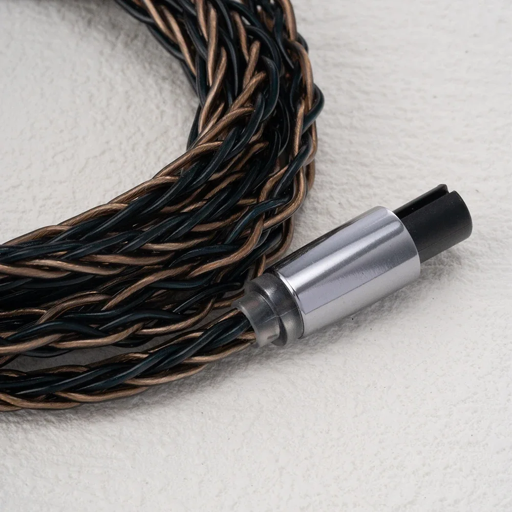 

Kinera Leyding Modular HIFI Earphone MMCX Cable with 8-core Silver Plated Copper 0.78 2-pin Connector 3in1 2.5+3.5+4.4mm Plug
