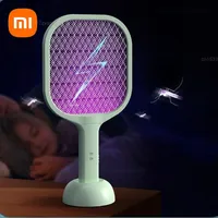 Xiaomi 2 In 1Electric Mosquito Swatter Racket TYPE-C Rechargeable Mosquito Killer Lamp Fly Swatter Lithium Battery Vertical type