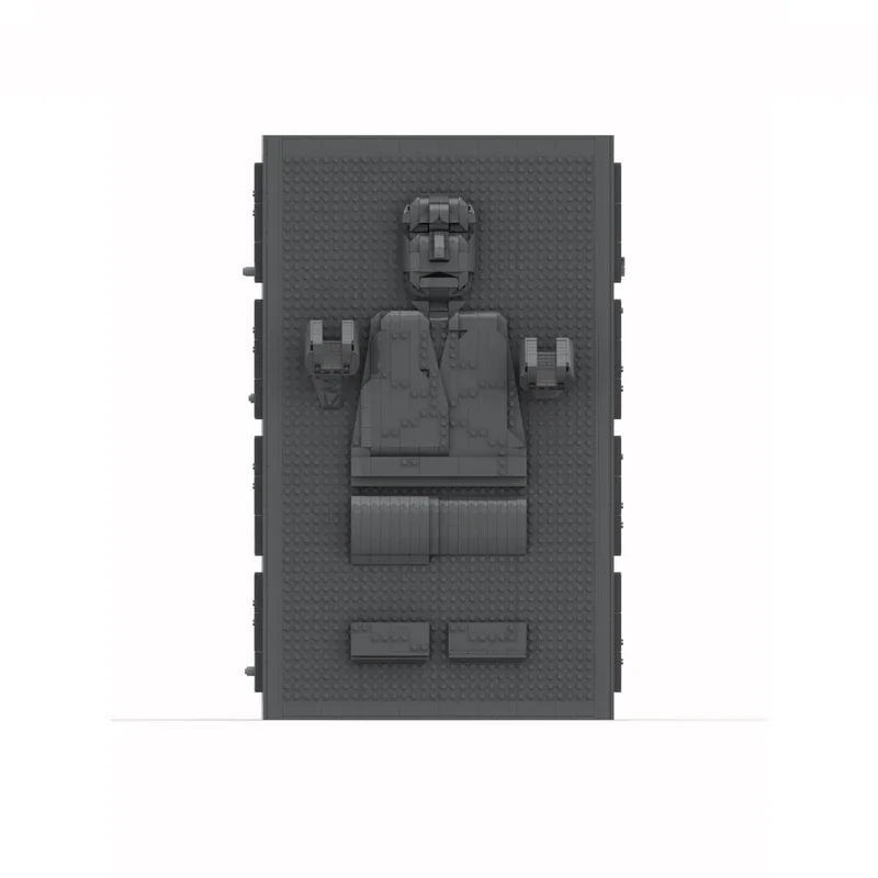 Mega Figure Collection Series Movie Scene Carbonite MOC Building Blocks Statue Model DIY Assembly Bricks Kids Xmas Gifts