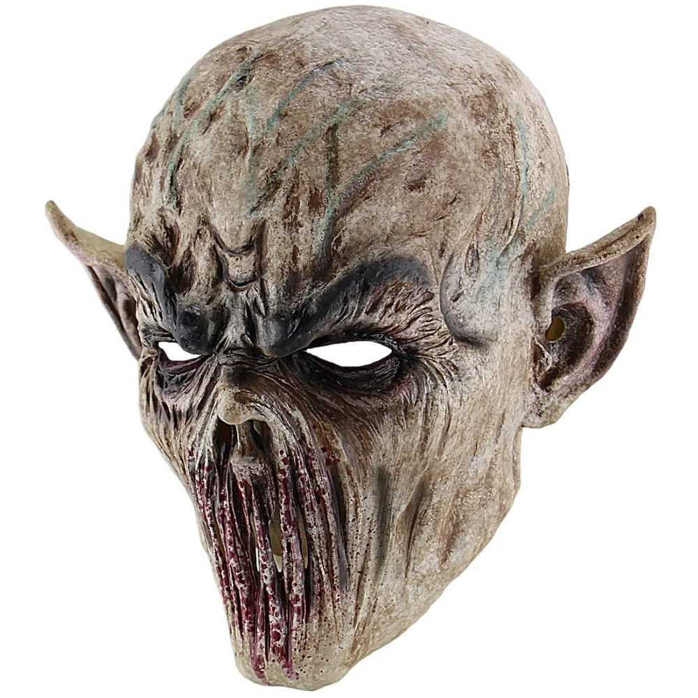 

Halloween Bloody Scary Horror Mask Adult Mask Latex Costume Full Cosplay Mask Masquerade Props