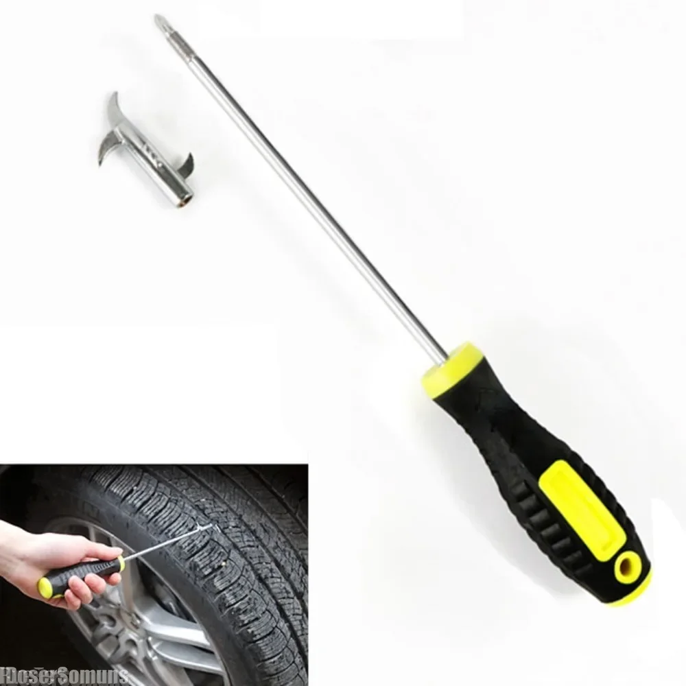 Car Stone Cleaner Stone Remover Tire Cleaning Tool Tire Universal Tire Cleaning Hook Screwdriver Accessory Repair Tools