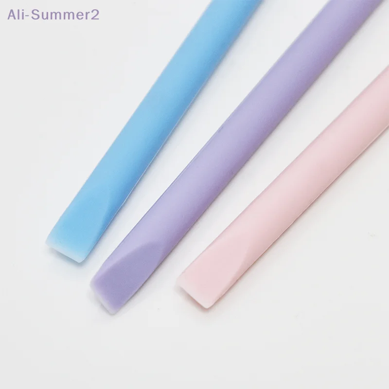 {MX} Dual-End Silikon Nail Art Gel Polnisch Farbmischstab Nagelformstift Rührstab Mehrzweck-Schnitzstift DIY Maniküre