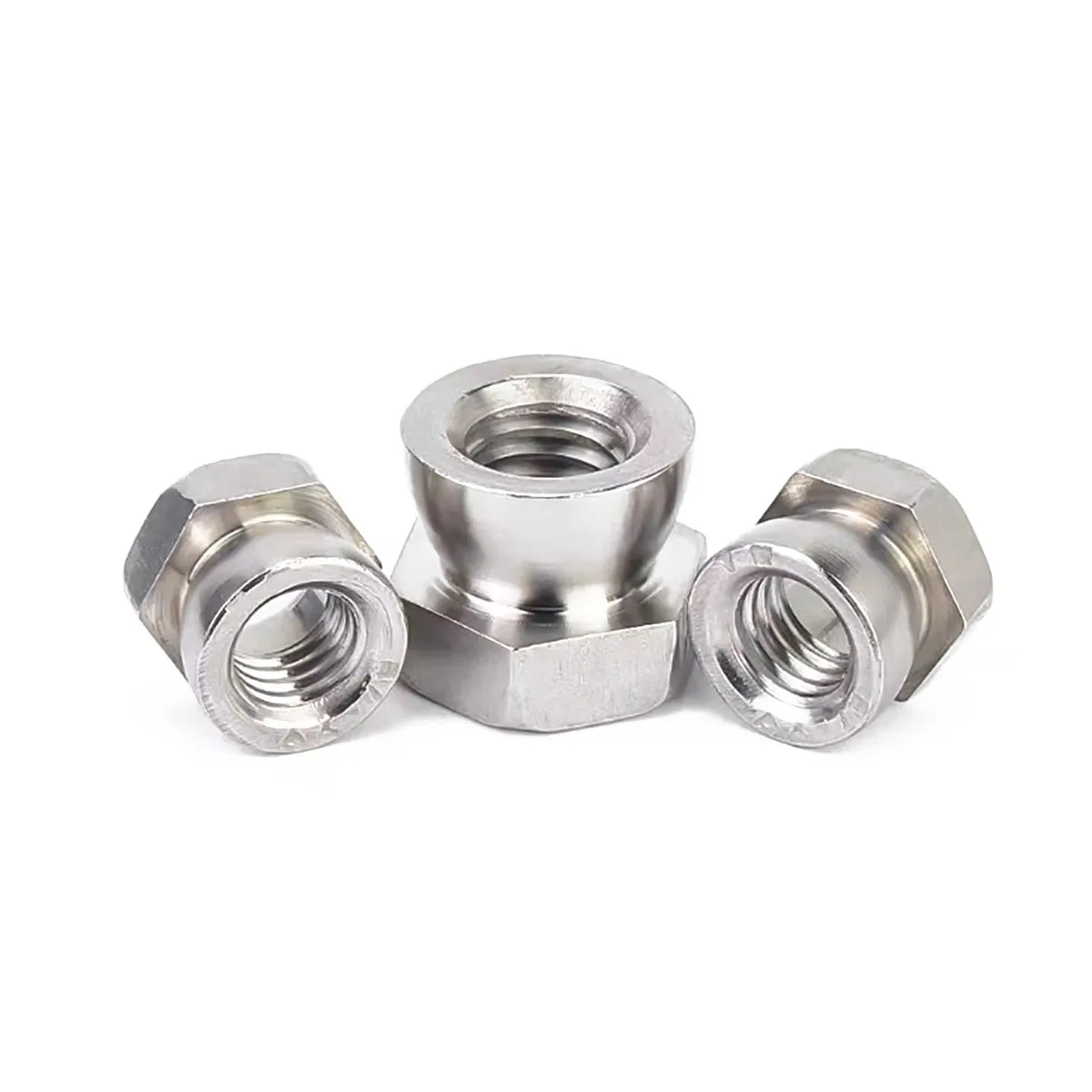 304 Stainless Steel Nut Break Off Shear Anti Theft Breakaway Twist Security M6-M12