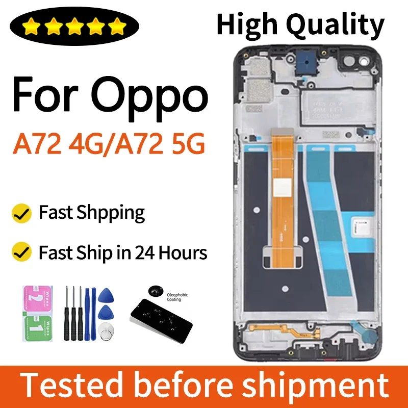 pop-a72-affichage-assemblee-pour-oppo-a72-5g-pdym20-lcd-ecran-tactile-avec-cadre-pour-oppo-a72-4g-cph2067-remplacement-de-l'affichage