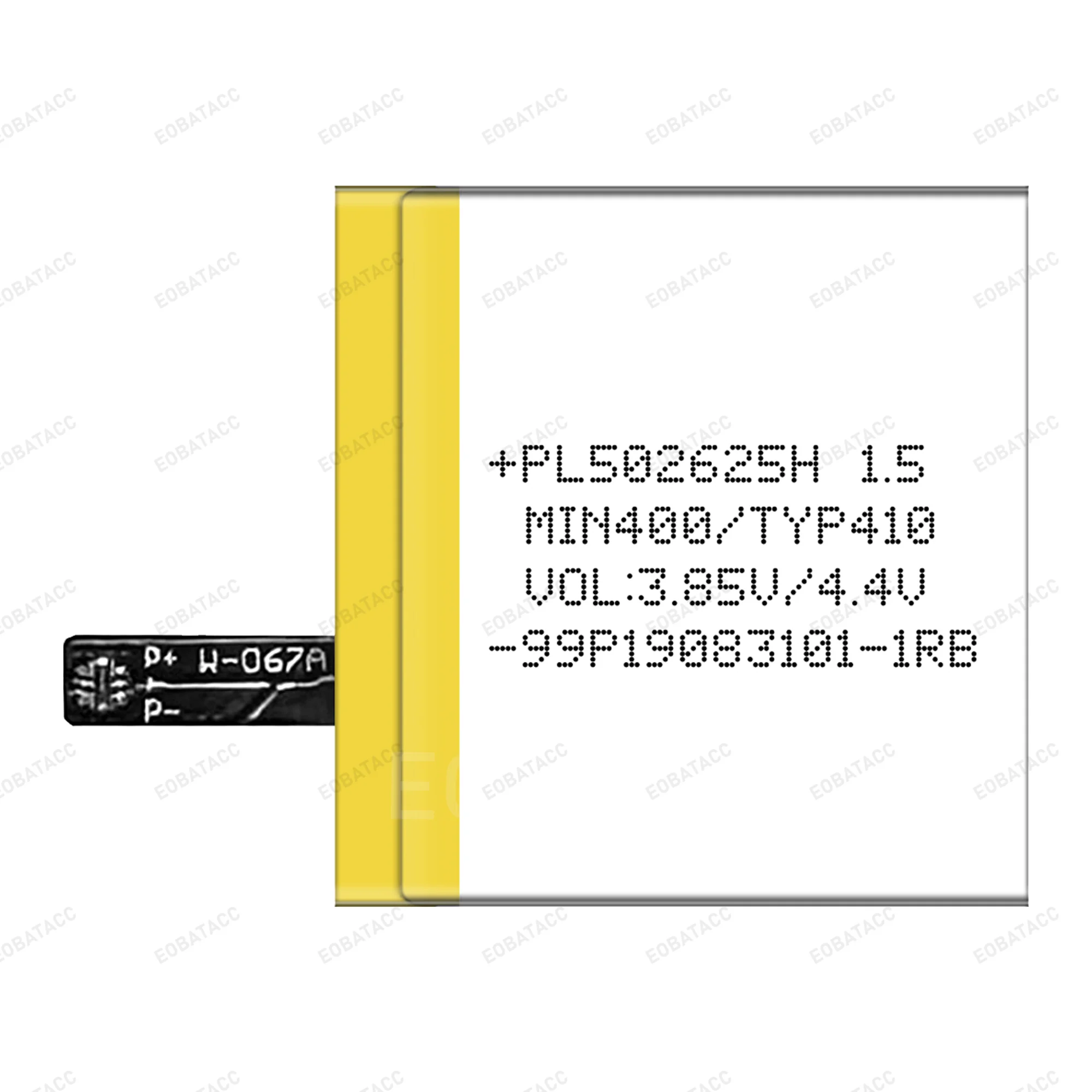 High Quality 410mAh PL502625H New Battery Replacement For Huami AMAZFIT GTR 47mm Smart Sport Watch Batteries+Free Tools