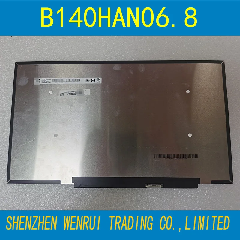 

14 Inch Screen 30 Pin Slim LCD Matrix B140HAN06.8 B140HAN06.2 B140HAN06.B N140HCG -EQ1 5D11B60376 5D10W69926