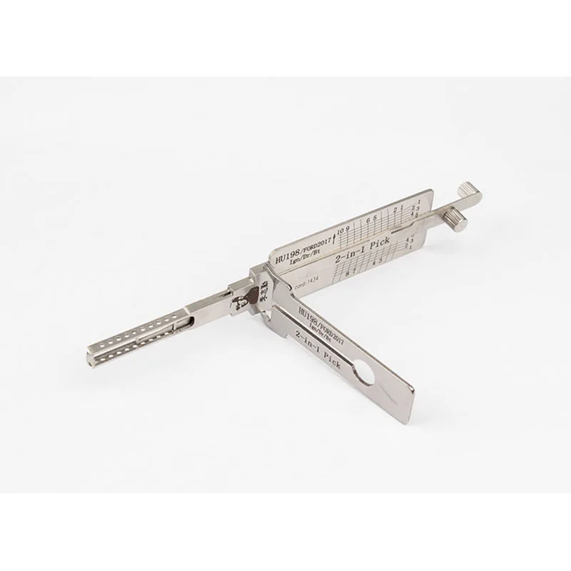 Original LISHI HU198/  IGN/Dr/Bt  2-IN-1 PICK for   2017 New ocksmith Tools