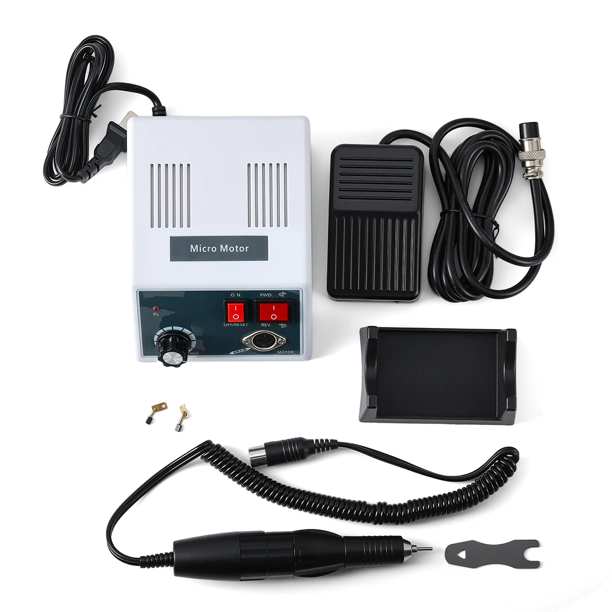 AZDENT طاحونة اليد للأسنان 204 مقبض مختبر ماراثون محرك صغري تلميع E-TYPE 35000 دورة في الدقيقة معدات مختبر الأسنان مجموعة طبيب الأسنان نصائح #6