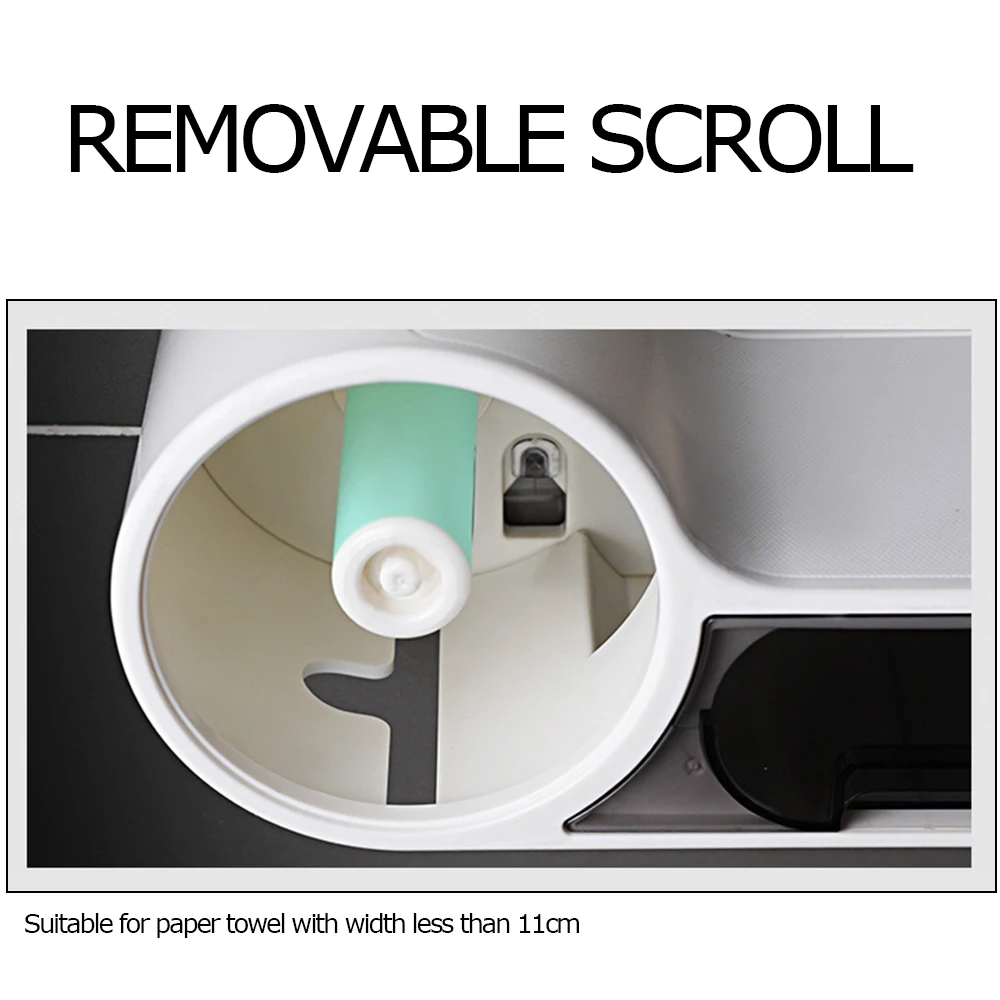 Bathroom Accessories Waterproof Wall-Mounted Toilet Paper Holder Rack Roll Paper Storage Box Toilet Tissue Box Shelf