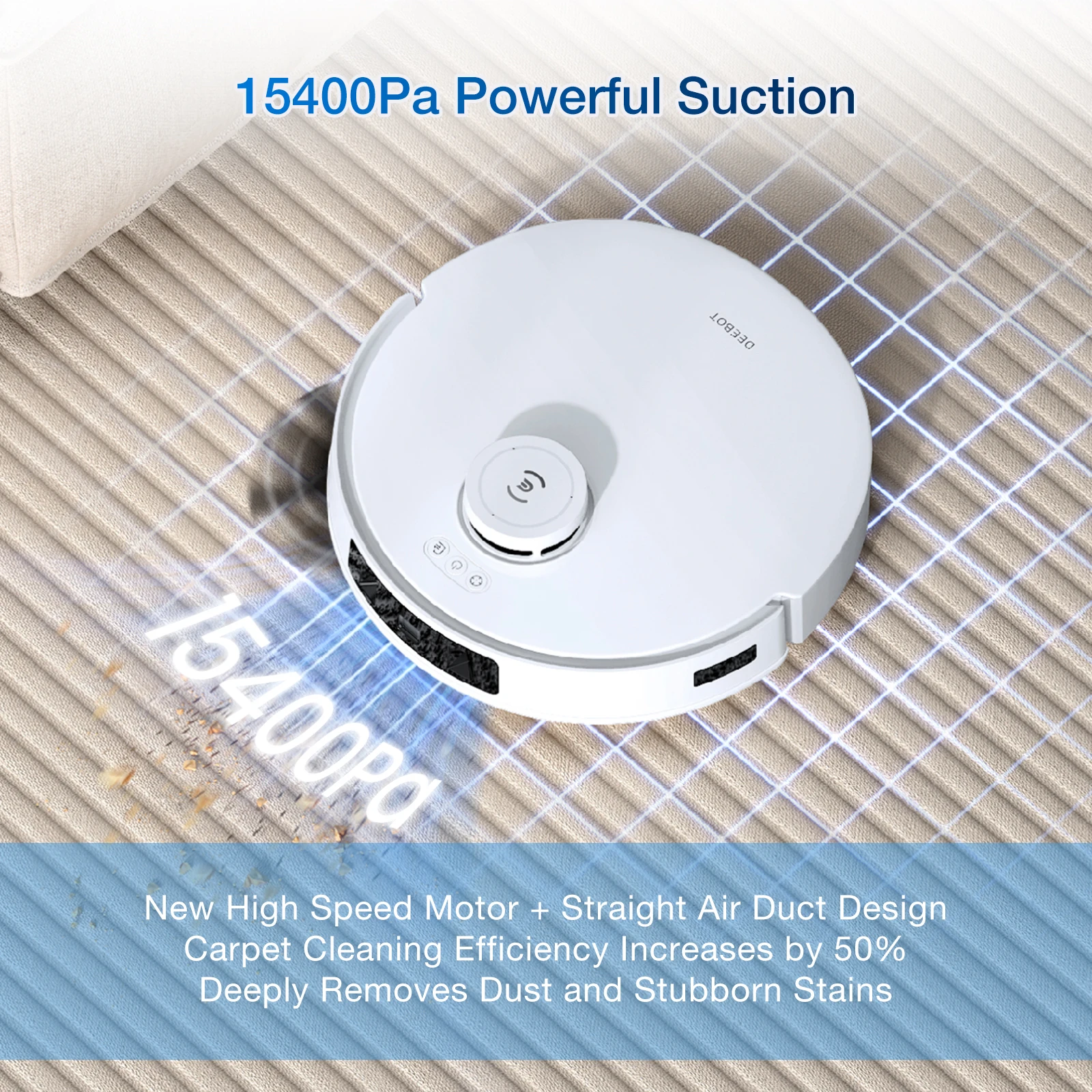 ECOVACS DEEBOT T30C PRO GEN2 balayage 15400Pa aspiration lavage Robot aspirateur avec vadrouille Robot de nettoyage intelligent appareil ménager aspirateur sans fil puissant shampouineuse zero tangle