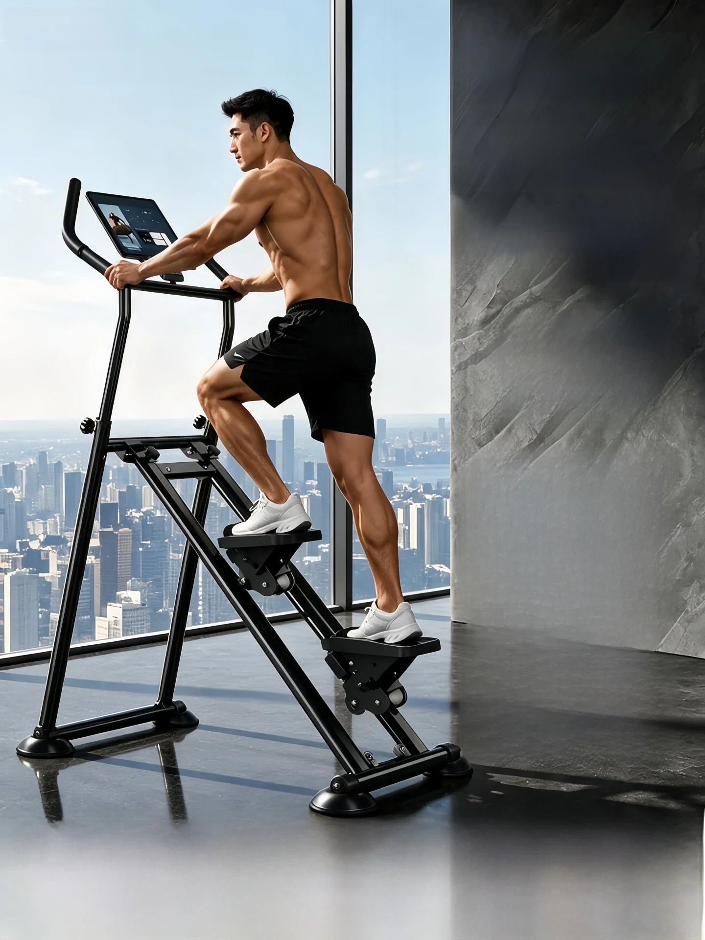kingly-spirit-indoor-climbing-machine-fitness-home-use-step-machine-fat-burning-weight-loss-leg-shaping-small-fitness-equipment