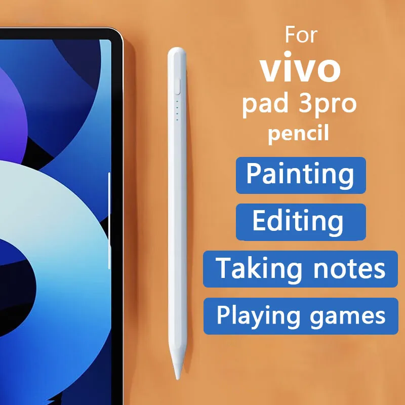 

Stylus Pen For vivo Pad3 12.1"Pad 3 Pro 13 2024 Pad2 iQOO Pad 12.1 Air 11.5 Pad 11 iQOO Pad Air 11.5 Android Universal Pencil