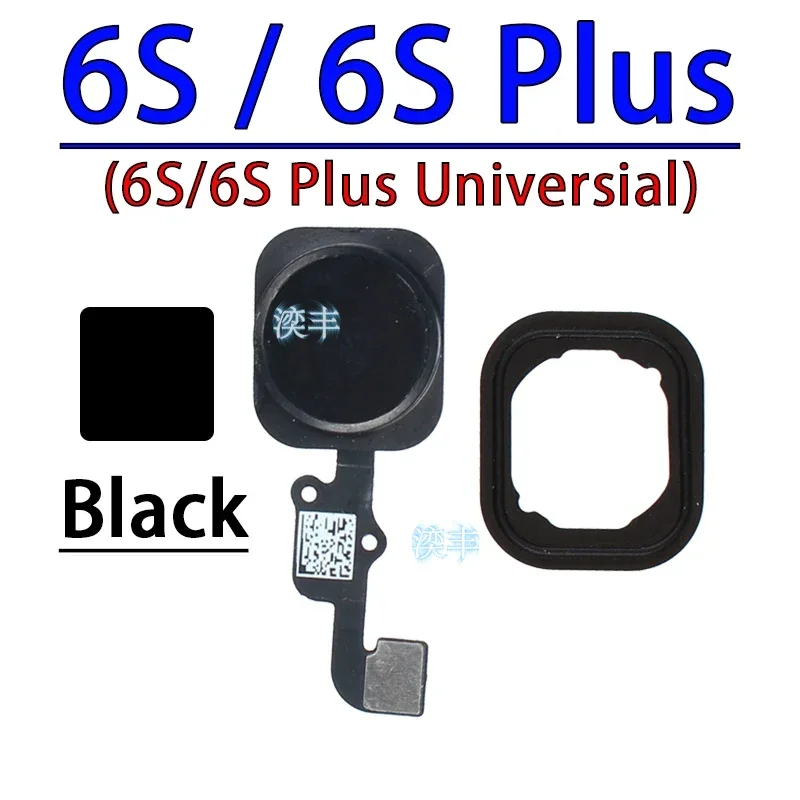 Replacement Parts for Iphone 5 5C 5S SE 2016 6 6S Plus Home Button Flex Cable Return Function (No Fingerprint)