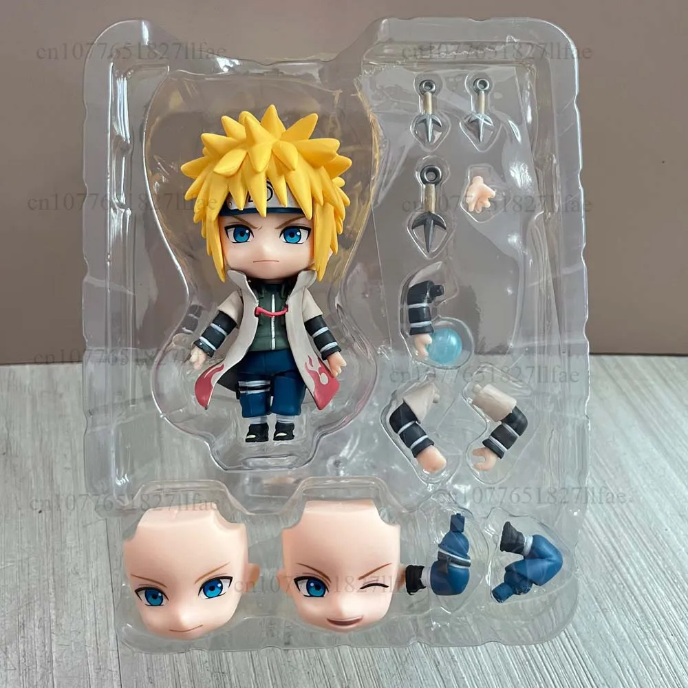 Figurine Naruto 1524 Minato Namikaze Rasengan Wave Feng Shui, Statue de porte, modèle d'action, jouet, poupée mobile commune, cadeau de noël